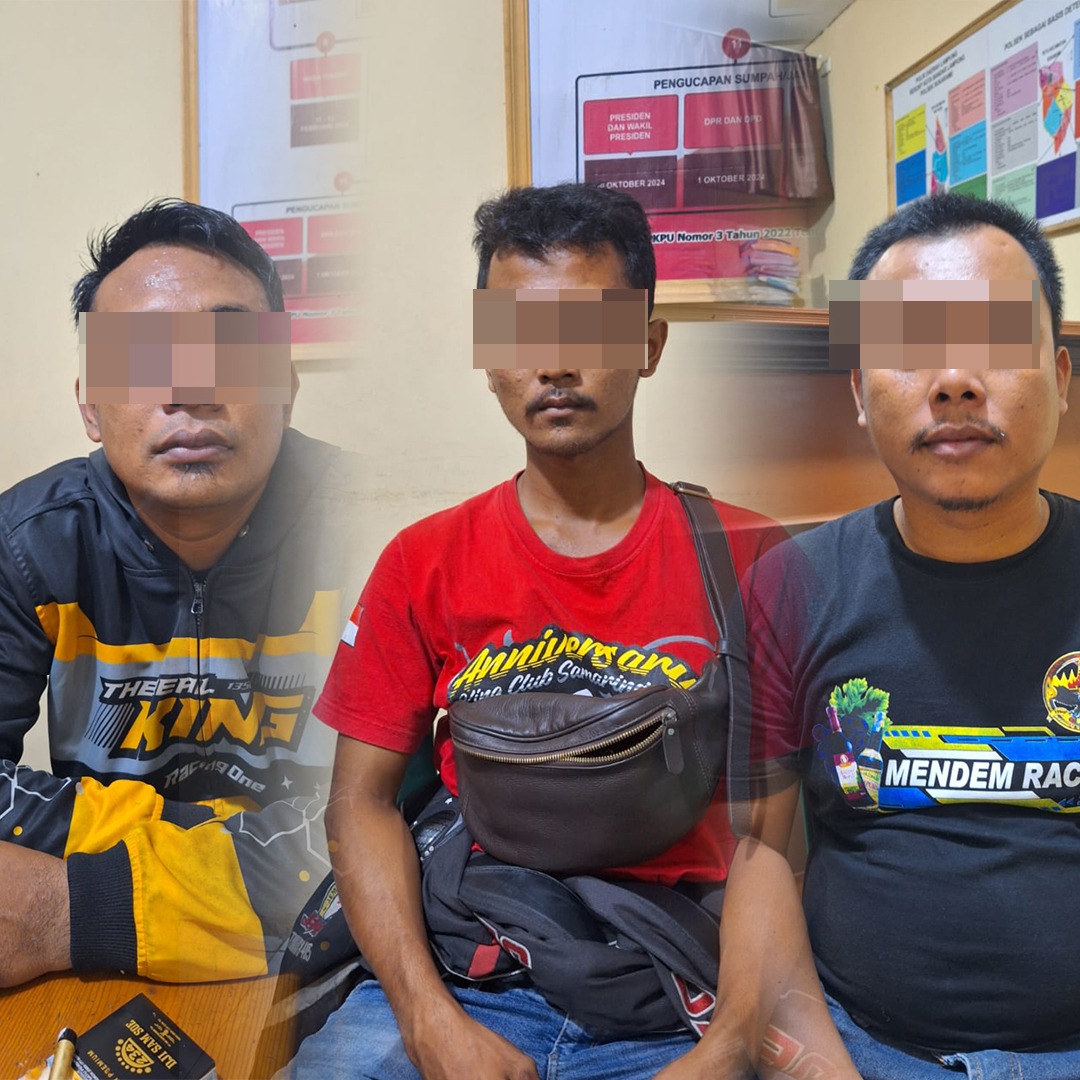 Jual Vigur dan Arak Bali, Tiga Pria Di Bandar Lampung Diamankan Polisi
